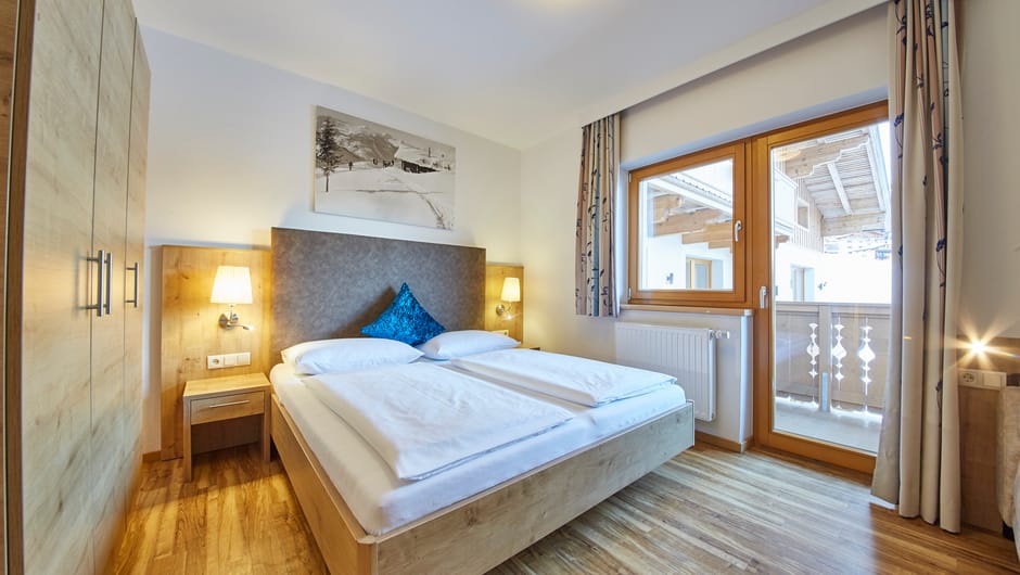 Doppelzimmer Amethyst im Hotel Johanneshof in Hinterglemm