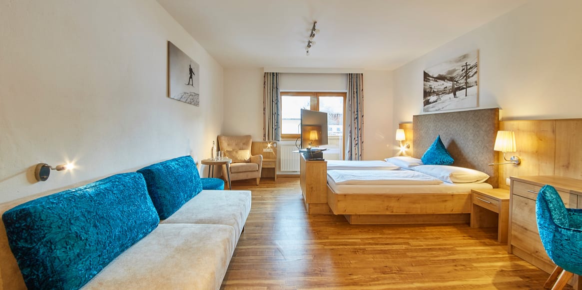 Junior Suite Saphir im Hotel Johanneshof in Hinterglemm
