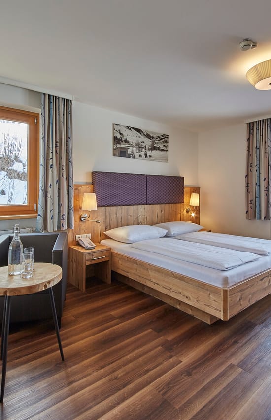 Junior Suite Jade im Hotel Johanneshof in Hinterglemm mit schönem Ausblick