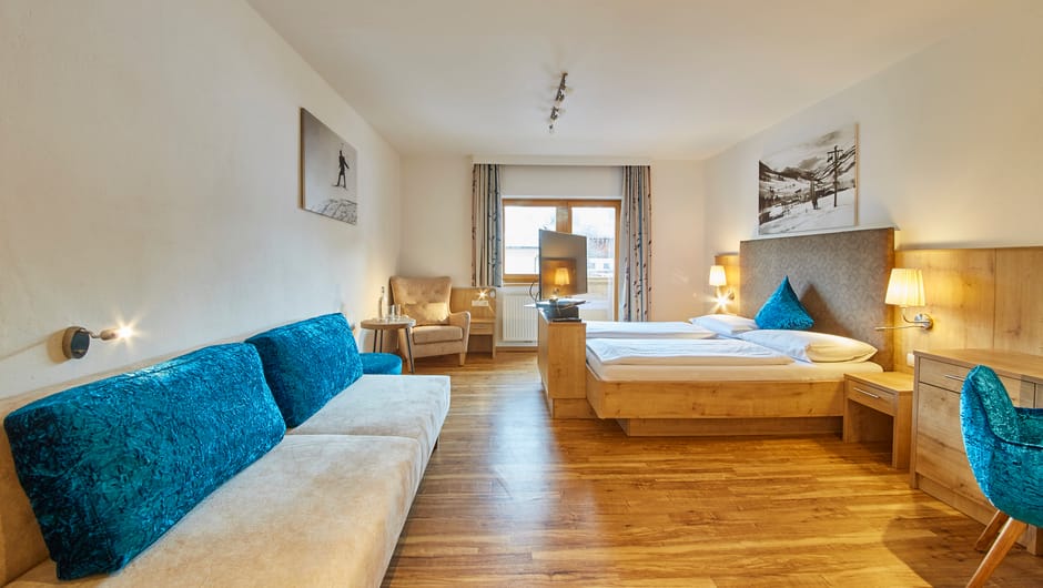 Junior Suite Saphir im Hotel Johanneshof in Hinterglemm