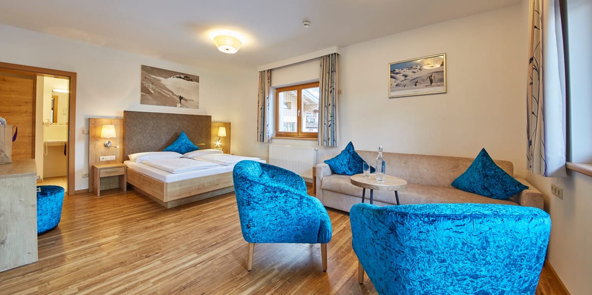 Junior Suite Bergkristall im Johanneshof in Hinterglemm