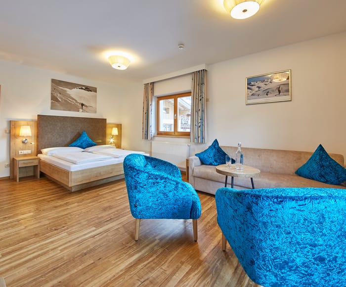 Junior Suite Bergkristall im Johanneshof in Hinterglemm